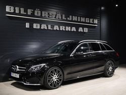 Svart metallic Begagnad 2017 Mercedes C220 AMG Kombi | 249 000 kr (Lite dyr)