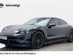 Svart Begagnad 2020 Porsche Taycan 4S Sedan | 648 900 kr (Marknadspris)