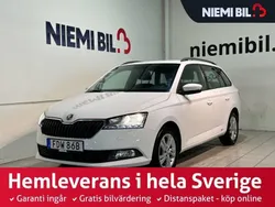 Vit Begagnad 2019 Skoda Fabia Style Kombi | 139 900 kr (Marknadspris)