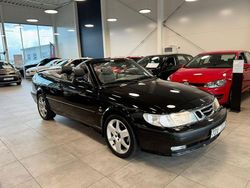 Svart Begagnad 2002 Saab 9-3 Cabriolet Cab | 139 900 kr (Dyr)