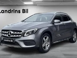 Mörkgrå (bergsgrå metallic) Begagnad 2018 Mercedes GLA180 AMG SUV | 229 000 kr