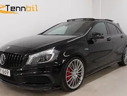 Svart Begagnad 2014 Mercedes A45 AMG AMG Halvkombi | 269 700 kr (Marknadspris)