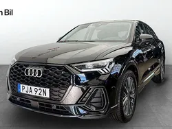Mytsvart metallic Begagnad 2024 Audi Q3 Sportback Proline SUV | 449 000 kr (Marknadspris)