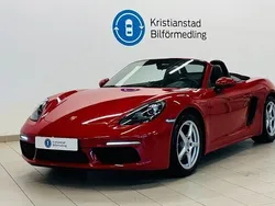 Röd Begagnad 2019 Porsche 718 Boxster Cab | 659 900 kr (Bra pris)