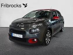Grå Begagnad 2017 Citroën C3 Shine Halvkombi | 64 800 kr (Lite dyr)