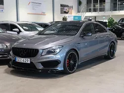 Mörkgrå (grå) Begagnad 2015 Mercedes CLA45 AMG AMG Sportkupé | 269 900 kr (Marknadspris)