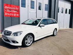 Vit Begagnad 2009 Mercedes C320 Avantgarde Kombi | 84 900 kr (Marknadspris)