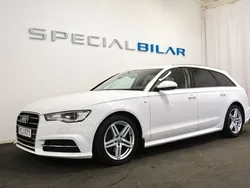 Vit Begagnad 2016 Audi A6 S-Line Kombi | 179 000 kr (Bra pris)