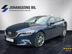 Blå Begagnad 2017 Mazda 6 Optimum Kombi | 209 900 kr (Marknadspris)