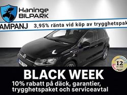 Svart Begagnad 2017 VW Polo R-line Halvkombi | 109 900 kr (Marknadspris)