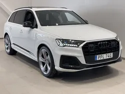 Glaciärvit metallic Begagnad 2021 Audi Q7 S-Line SUV | 639 000 kr