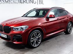 Röd Begagnad 2019 BMW X4 M Sport SUV | 489 900 kr (Marknadspris)