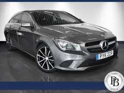 Mörkgrå Begagnad 2015 Mercedes CLA200 Shooting Brake Kombi | 179 900 kr (Marknadspris)