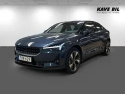 Mörkblå (blå) Begagnad 2023 Polestar 2 Pilot Sedan | 379 900 kr (Marknadspris)