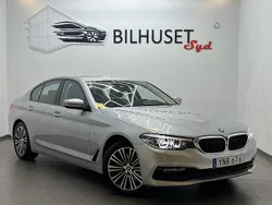 Silver Begagnad 2017 BMW 530 Sport Line Sedan | 288 500 kr (Marknadspris)