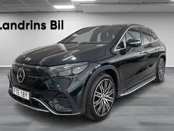 Grön (smaragdgrön metallic) Begagnad 2023 Mercedes EQE350 AMG line SUV | 789 900 kr (Lite dyr)