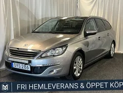 Grå Begagnad 2015 Peugeot 308 Active Kombi | 94 900 kr (Marknadspris)