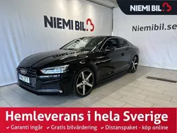 Svart Begagnad 2017 Audi A5 S-Line Sportkupé | 249 900 kr (Marknadspris)