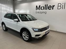 Vit (pure white) Begagnad 2018 VW Tiguan GT SUV | 249 000 kr (Marknadspris)
