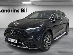 Svart (obsidiansvart metallic) Begagnad 2024 Mercedes EQE350 AMG Line Premium SUV | 779 900 kr (Marknadspris)