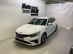 Vit Begagnad 2019 Kia Optima Hybrid 2 Sedan | 169 900 kr (Marknadspris)