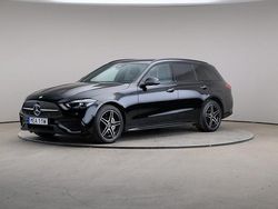 Svart Begagnad 2023 Mercedes C300e AMG Kombi | 449 000 kr (Bra pris)