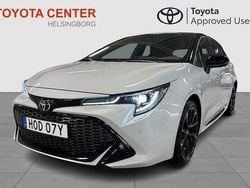 Grå Begagnad 2022 Toyota Corolla Hybrid Plus Halvkombi | 309 900 kr (Marknadspris)