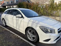 Vit Begagnad 2016 Mercedes CLA200 Shooting Brake Kombi | 170 000 kr (Marknadspris)