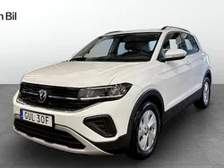 Vit Begagnad 2024 VW T-Cross Life SUV | 219 900 kr (Marknadspris)