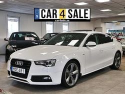 Vit Begagnad 2015 Audi A5 Sportback Sport Halvkombi | 179 900 kr (Dyr)