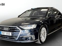 Månskensblå metallic Begagnad 2020 Audi A8L Design Sedan | 544 900 kr