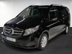 Svart Begagnad 2016 Mercedes V220 Minibuss | 349 000 kr (Marknadspris)