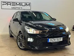 Svart Begagnad 2019 Kia Rio GT-Line Halvkombi | 199 900 kr (Lite dyr)