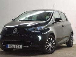 Svart Begagnad 2017 Renault Zoe Halvkombi | 68 900 kr (Bra pris)