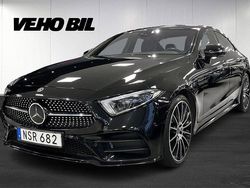 Svart Begagnad 2018 Mercedes CLS450 AMG line Sportkupé | 539 000 kr