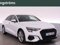 Vit Begagnad 2021 Audi A3 Advanced Plus Sedan | 269 000 kr (Marknadspris)