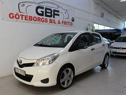 Vit Begagnad 2012 Toyota Yaris Life Halvkombi | 69 900 kr (Lite dyr)