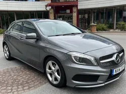 Grå Begagnad 2015 Mercedes A200 AMG line Halvkombi | 195 000 kr (Marknadspris)