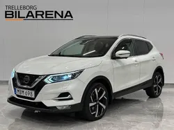 Vit Begagnad 2018 Nissan Qashqai SUV | 159 900 kr (Marknadspris)