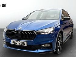 Blå Begagnad 2024 Skoda Fabia Monte Carlo Halvkombi | 219 000 kr (Marknadspris)