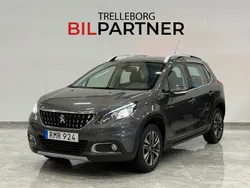 Mörkgrå Begagnad 2017 Peugeot 2008 SUV | 79 900 kr (Marknadspris)