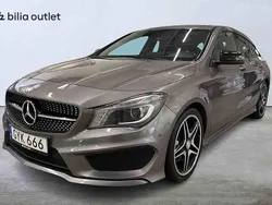 Grå Begagnad 2016 Mercedes CLA220 Shooting Brake Kombi | 199 000 kr
