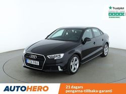 Svart Begagnad 2017 Audi A3 Sport Sedan | 211 000 kr (Marknadspris)