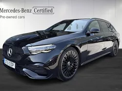 Svart (black) Ny 2025 Mercedes E300 Kombi | 819 900 kr (Bra pris)