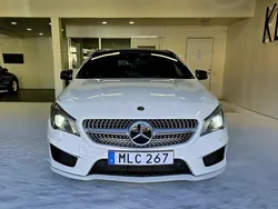 Vit Begagnad 2015 Mercedes CLA220 AMG Sedan | 259 900 kr (Dyr)