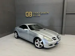 Ljusblå (blå) Begagnad 2005 Mercedes SLK200 Cab | 139 800 kr (Dyr)