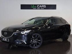 Svart Begagnad 2015 Mazda 6 Kombi | 149 900 kr (Marknadspris)