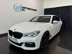 Vit (blå) Begagnad 2017 BMW 740 Comfort Edition Sedan | 419 000 kr