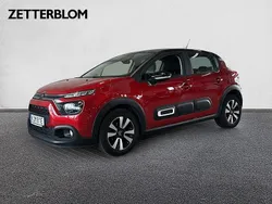 Röd Begagnad 2022 Citroën C3 Shine Halvkombi | 137 000 kr (Marknadspris)