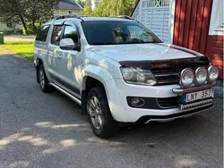 Vit Begagnad 2013 VW Amarok Highline Pickup | 205 000 kr (Lite dyr)
